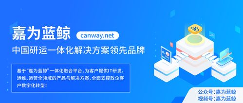 嘉為藍鯨榮登信息技術服務運維工具名錄及IT服務工具圖譜，彰顯卓越技術服務實力